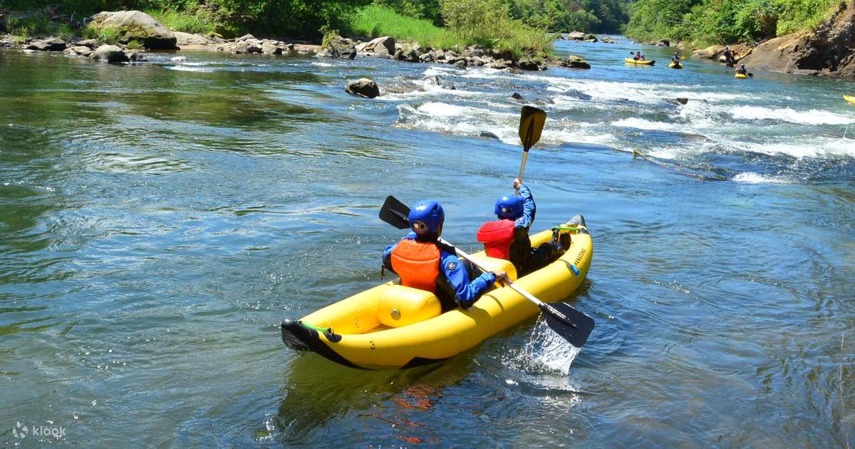 Ducky (Inflatable Kayak) Rafting Experience in Hokkaido Klook Philippines